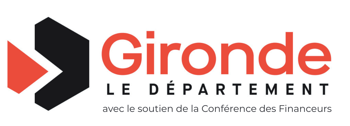 logo gironde le département avec le soutien de la conférence des financeurs