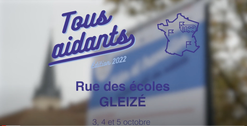 tous aidants édition 2022 rue des écoles gleizé